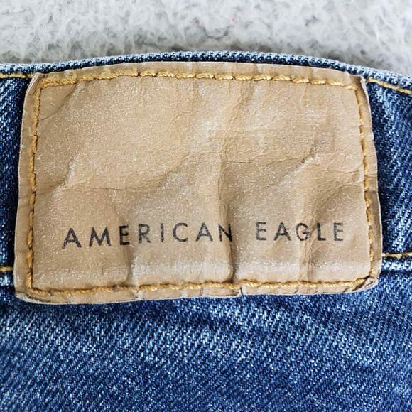 American Eagle AE Jeans Mens Size 32x34 Medium Wash Loose 5-Pocket Easyflex - Picture 7 of 13